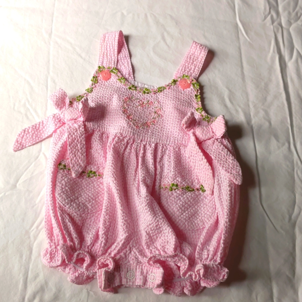 Pink Baby Romper